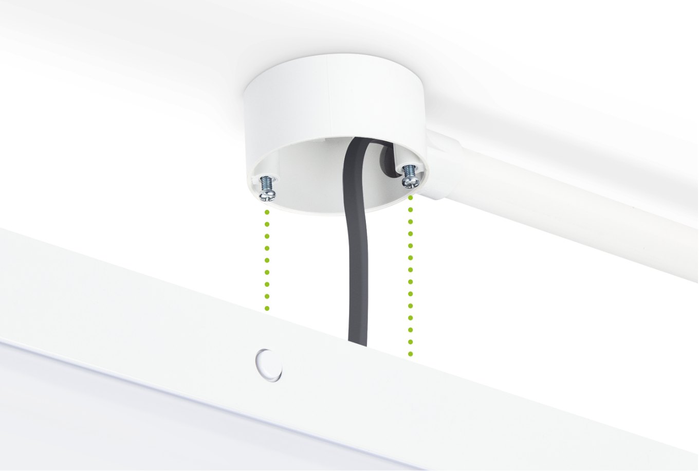 Skypack Pro suitable for BESA mounting, no need to remove BESA box screws Skypack Pro suitable for BESA mounting, no need to remove BESA box screws