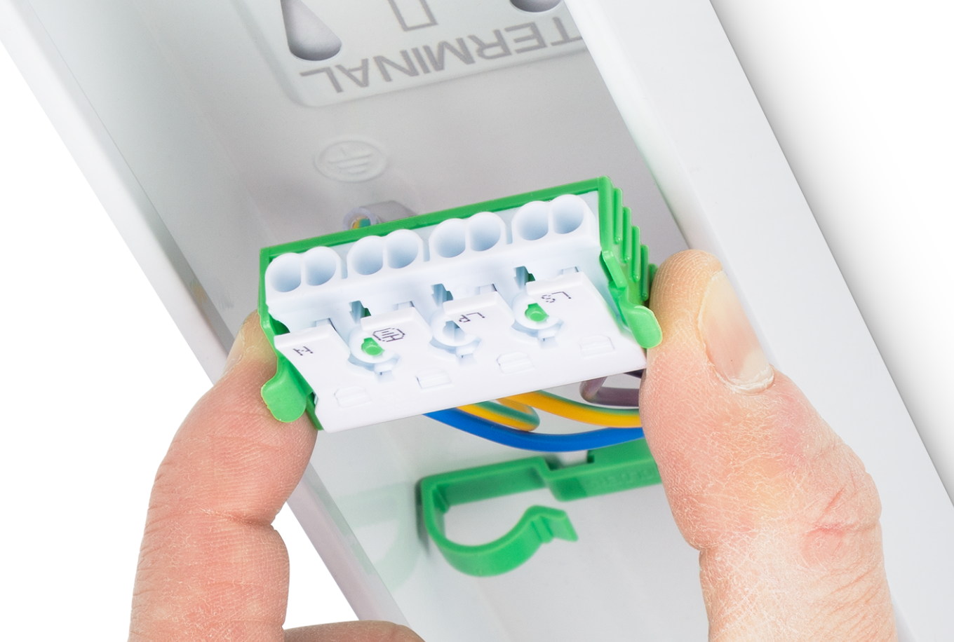 Skypack Pro detachable terminal block with multiple positions Skypack Pro detachable terminal block with multiple positions